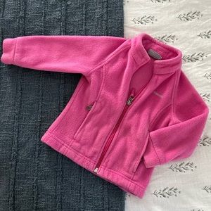 Pink Columbia Fleece Jacket - 2T